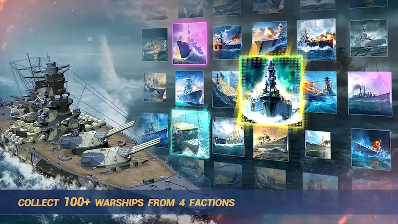 Скачать Armada : Warship Legends [МОД/Взлом Бесконечные монеты] на Андроид