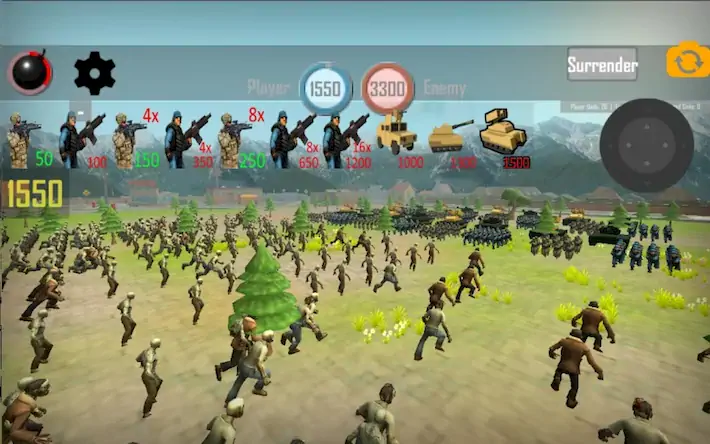 Скачать Zombies: Real Time World War [МОД/Взлом Много денег] на Андроид