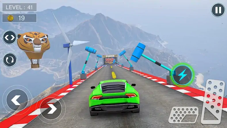 Скачать GT Car Stunts - Car Games [МОД/Взлом Бесконечные деньги] на Андроид