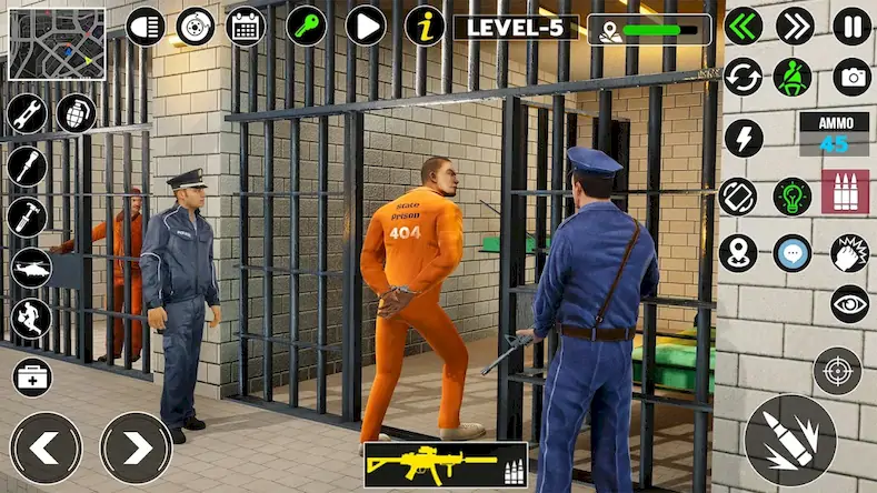 Скачать Полицейский побег из тюрьмы [МОД/Взлом Разблокированная версия] на Андроид