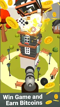 Скачать Blast Game: Tower Demolition [МОД/Взлом Бесконечные монеты] на Андроид