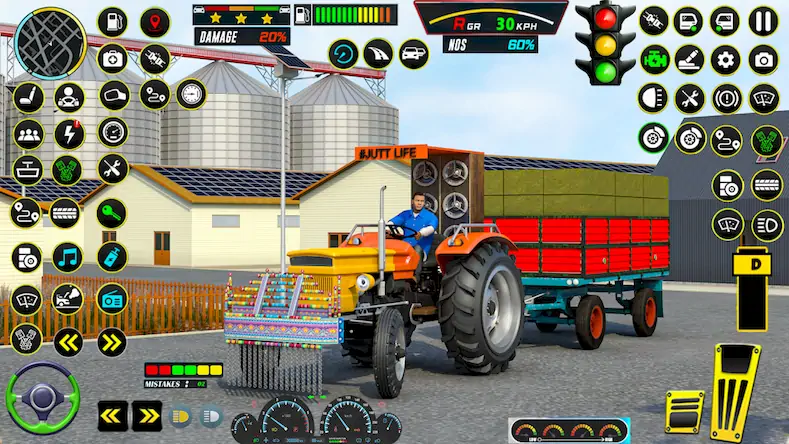Скачать Farming Tractor Game Simulator [МОД/Взлом Разблокированная версия] на Андроид