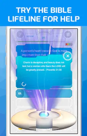 Скачать Superbook Bible Trivia Game [МОД/Взлом Бесконечные деньги] на Андроид