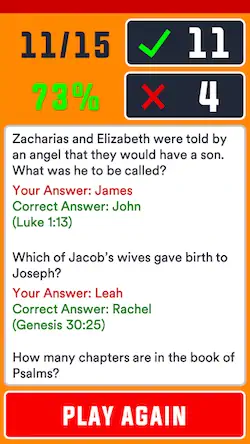 Скачать Bible Quiz & Answers [МОД/Взлом Много денег] на Андроид