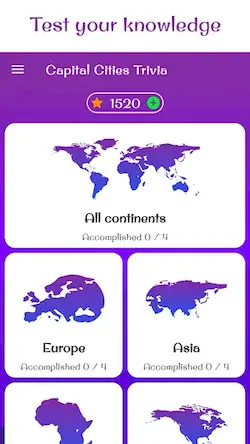 Скачать World Countries Capitals Quiz [МОД/Взлом Бесконечные монеты] на Андроид