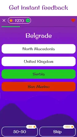 Скачать World Countries Capitals Quiz [МОД/Взлом Бесконечные монеты] на Андроид