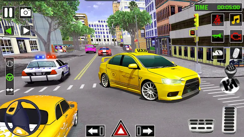 Скачать City Taxi Games-Taxi Car Games [МОД/Взлом Много денег] на Андроид