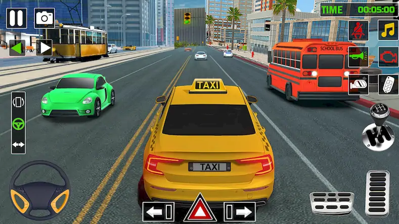 Скачать City Taxi Games-Taxi Car Games [МОД/Взлом Много денег] на Андроид