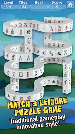 Скачать 3D Mahjong Triple Tile Match [МОД/Взлом Меню] на Андроид