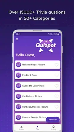 Скачать QuizPot: Group GK Quiz Trivia [МОД/Взлом Бесконечные деньги] на Андроид