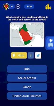 Скачать Geo Quiz: World Geography, Map [МОД/Взлом Разблокированная версия] на Андроид