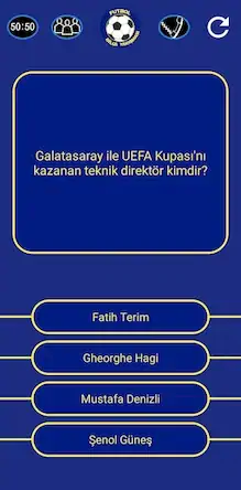 Скачать Türkiye Süper Ligi Bilgi Oyunu [МОД/Взлом Бесконечные деньги] на Андроид