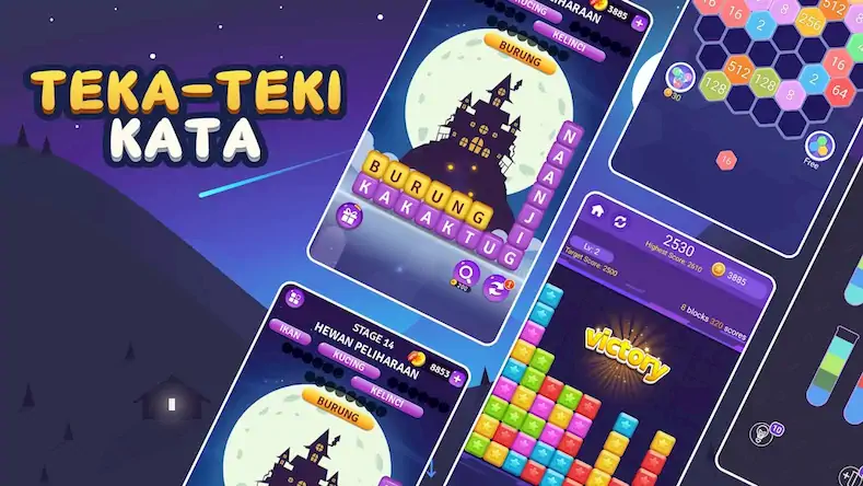 Скачать Teka-teki Kata [МОД/Взлом Много денег] на Андроид