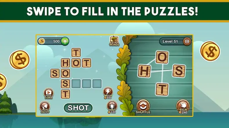Скачать Word Nut - Word Puzzle Games [МОД/Взлом Меню] на Андроид