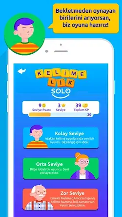 Скачать Kelimelik Solo [МОД/Взлом Unlocked] на Андроид