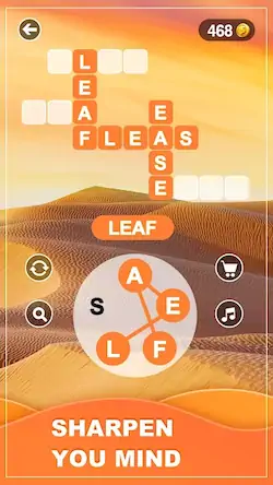Скачать Word Calm - Scape puzzle game [МОД/Взлом Много монет] на Андроид