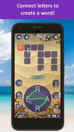 Скачать Word Beach: Игры Поиск слов [МОД/Взлом Бесконечные монеты] на Андроид