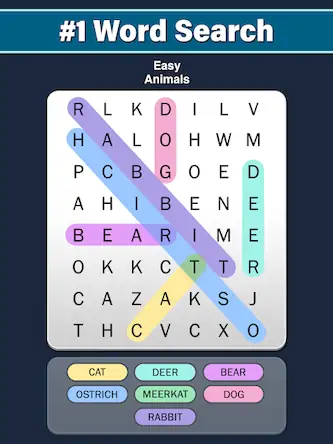Скачать Word Search: Word Find [МОД/Взлом Меню] на Андроид