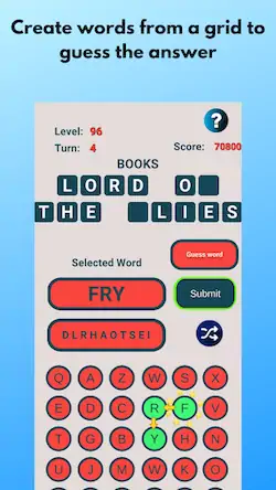 Скачать Letterhead: Guess Word Flipper [МОД/Взлом Бесконечные монеты] на Андроид