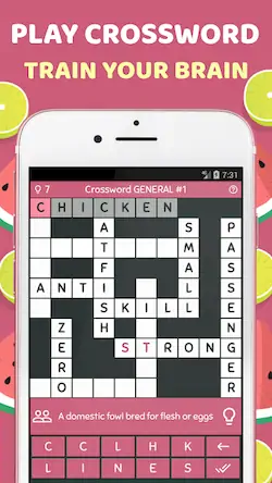 Скачать Smart Crossword English Puzzle [МОД/Взлом Много монет] на Андроид