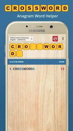 Скачать Scrabble & WWF Word Checker [МОД/Взлом Много денег] на Андроид