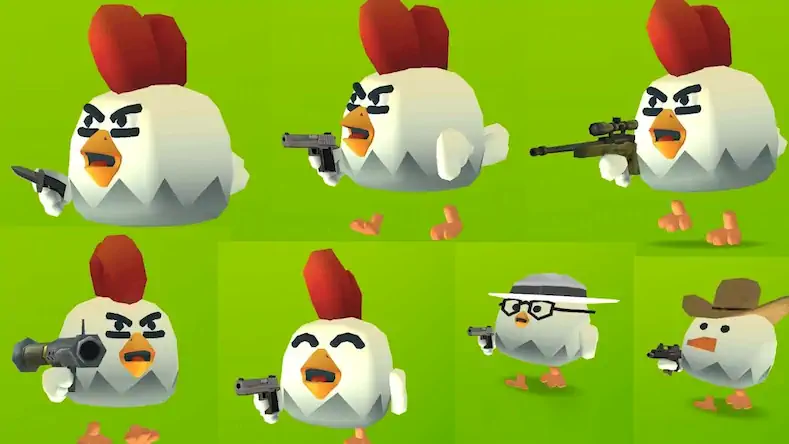 Скачать Chicken Gun [МОД/Взлом Unlocked] на Андроид