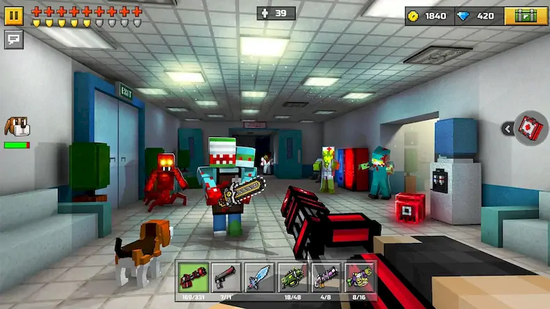Скачать Pixel Gun 3D Стрелялки Онлайн [МОД/Взлом Много денег] на Андроид