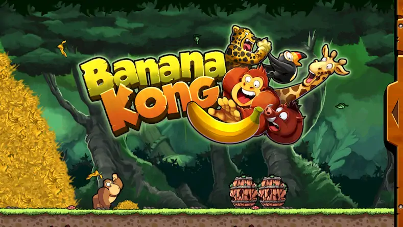 Скачать Banana Kong [МОД/Взлом Бесконечные монеты] на Андроид