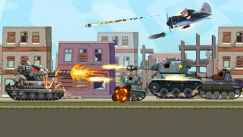 Скачать Tank Arena Steel Battle [МОД/Взлом Разблокированная версия] на Андроид