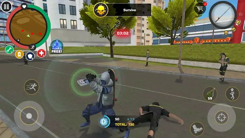 Скачать Rope Hero: Mafia City Wars [МОД/Взлом Разблокированная версия] на Андроид
