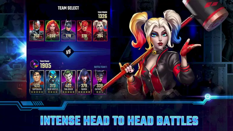 Скачать DC Heroes & Villains: Match 3 [МОД/Взлом Разблокированная версия] на Андроид