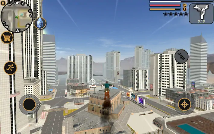 Скачать Vegas Crime Simulator 2 [МОД/Взлом Много монет] на Андроид
