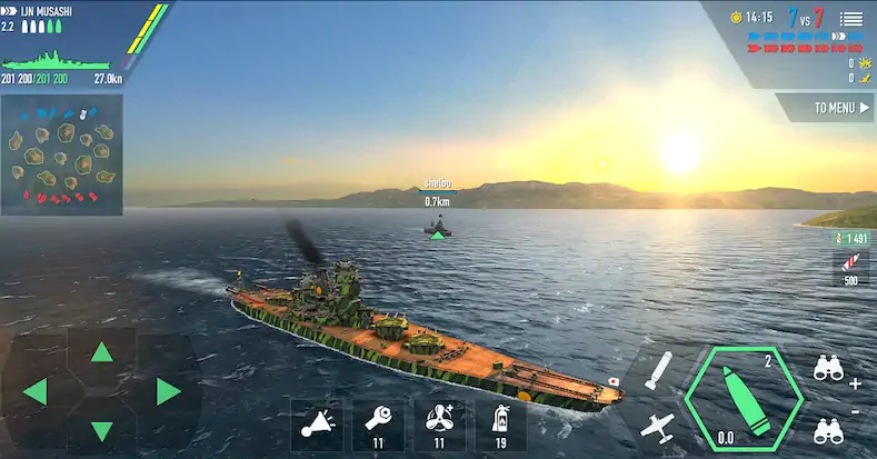 Скачать Battle of Warships: Online [МОД/Взлом Много денег] на Андроид