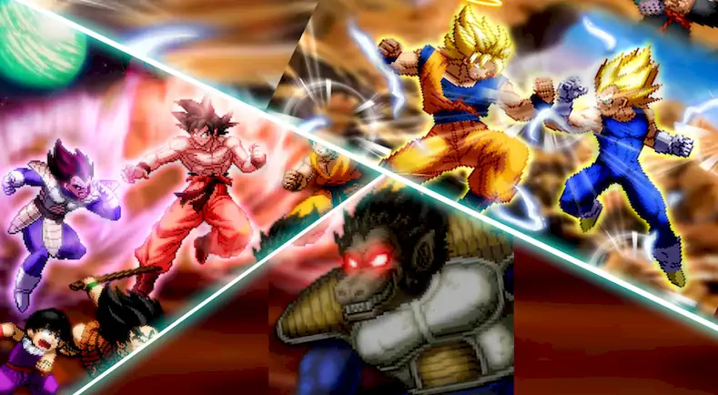 Скачать DBZ : Super Goku Battle [МОД/Взлом Бесконечные деньги] на Андроид