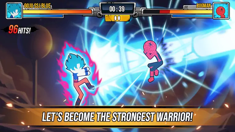 Скачать Super Stickman Dragon Warriors [МОД/Взлом Много денег] на Андроид