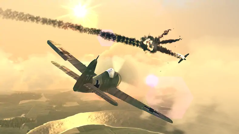 Скачать Warplanes: WW2 Dogfight [МОД/Взлом Unlocked] на Андроид