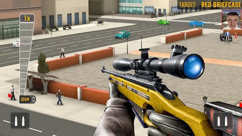 Скачать Sniper Games 3D - Gun Games [МОД/Взлом Бесконечные монеты] на Андроид
