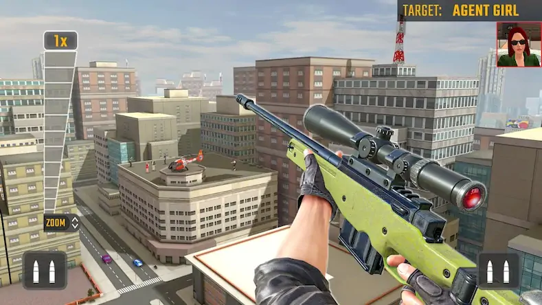 Скачать Sniper Games 3D - Gun Games [МОД/Взлом Бесконечные монеты] на Андроид