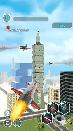 Скачать City Demolish: Rocket Smash! [МОД/Взлом Меню] на Андроид