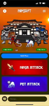 Скачать NFT Game - NinjaFT [МОД/Взлом Бесконечные деньги] на Андроид