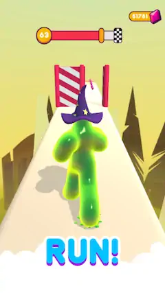 Скачать Blob Runner 3D [МОД/Взлом Много монет] на Андроид