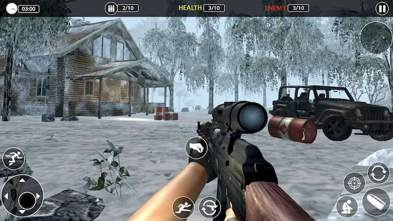 Скачать Target Sniper 3D Games [МОД/Взлом Много монет] на Андроид