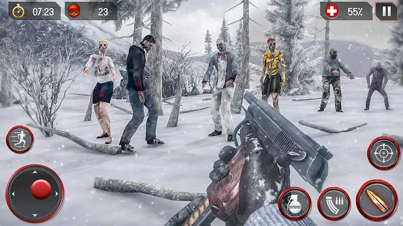 Скачать Dead Hunting Effect: Zombie 3D [МОД/Взлом Много денег] на Андроид