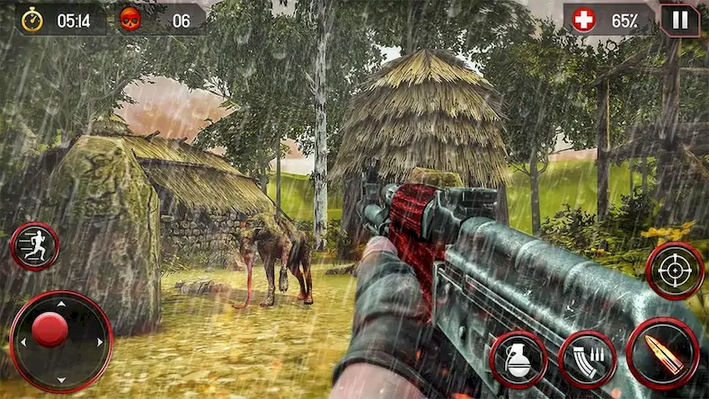 Скачать Dead Hunting Effect: Zombie 3D [МОД/Взлом Много денег] на Андроид