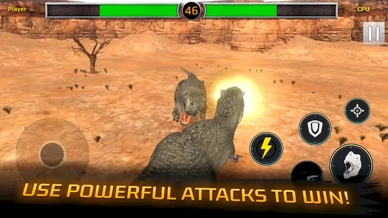 Скачать T-Rex Arena : Battle of Kings [МОД/Взлом Бесконечные монеты] на Андроид