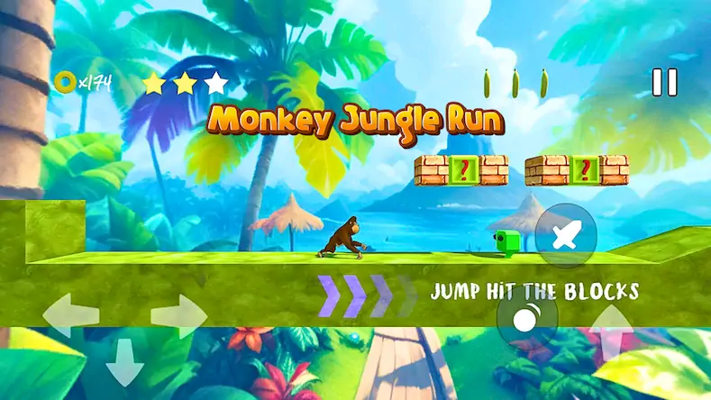 Скачать Monkey jungle kong banana game [МОД/Взлом Меню] на Андроид