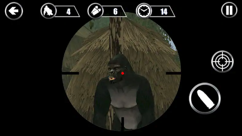 Скачать Gorilla Hunter: Охотничьи игры [МОД/Взлом Unlocked] на Андроид