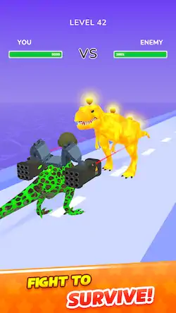 Скачать Dino Evolution Run 3D [МОД/Взлом Unlocked] на Андроид