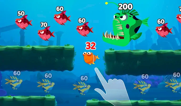 Скачать Fish Town IO: Mini Aquarium [МОД/Взлом Меню] на Андроид