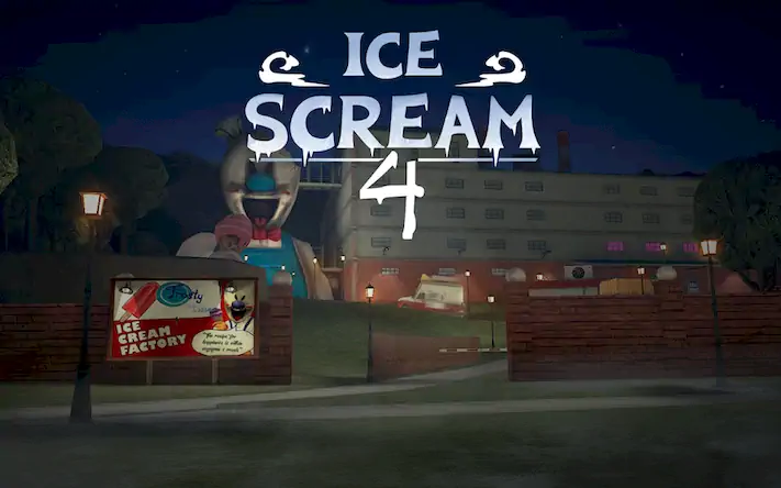 Скачать Ice Scream 4: Rod's Factory [МОД/Взлом Unlocked] на Андроид